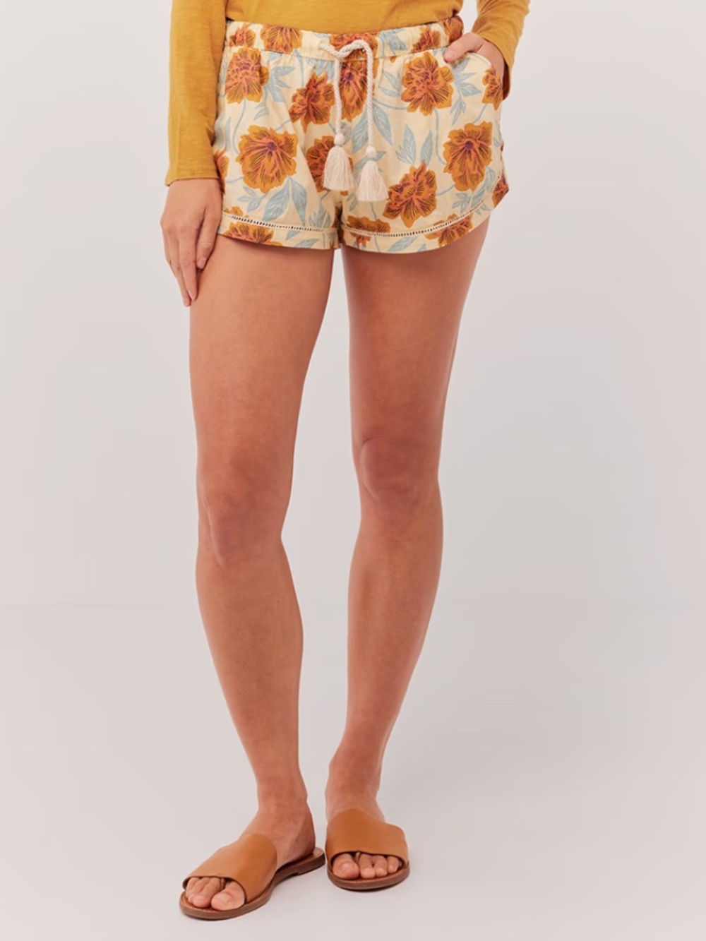 Pact Organic Gauze Sleep Shorts -XXL- New with Tags!